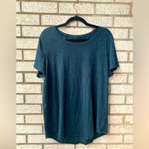 Lululemon Blue Speckled T-Shirt
